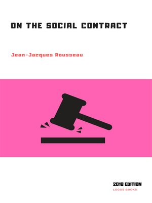 cover image of On the Social Contract (Translated)